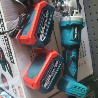 Bộ máy mài pin makita hai pin một sạc